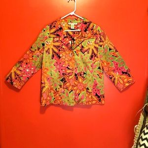 BAMBOO TRADERS Lady's Exquisite Jacket In Marvelous Colors